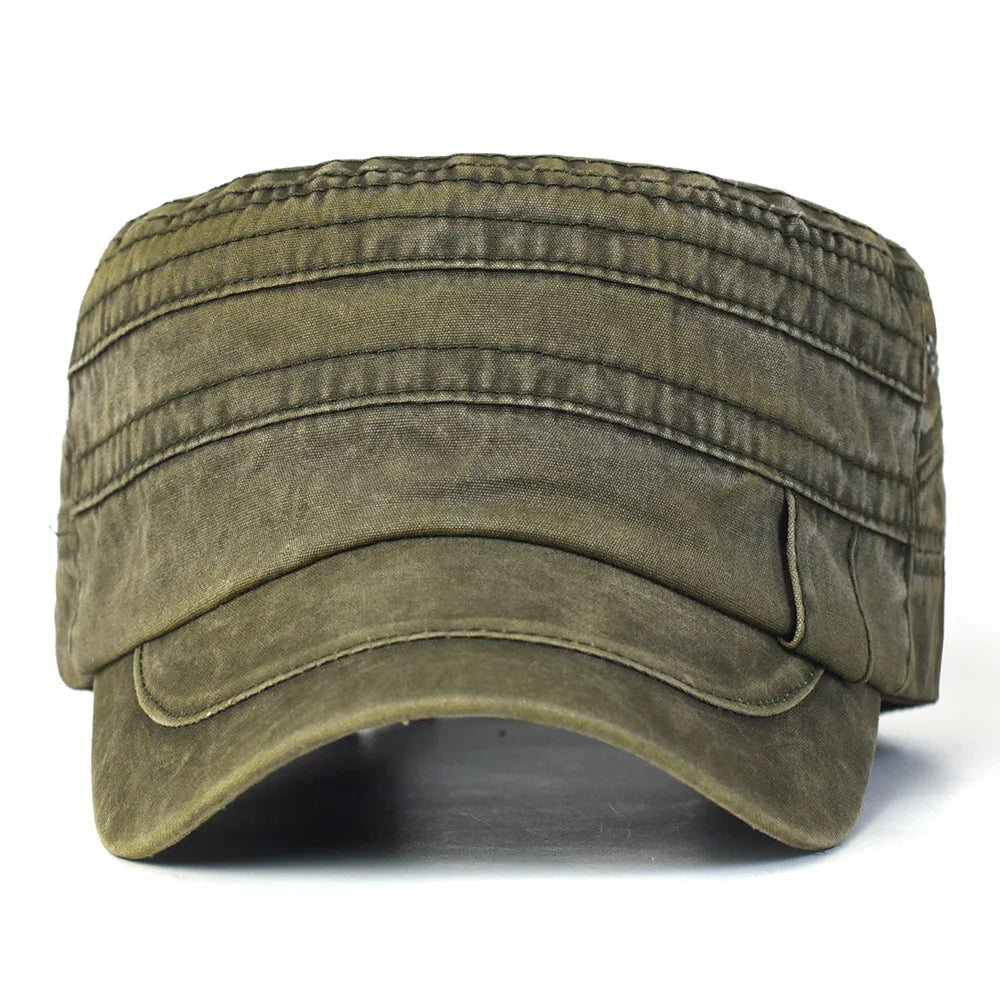 John | Durable vintage cap (Army Green)