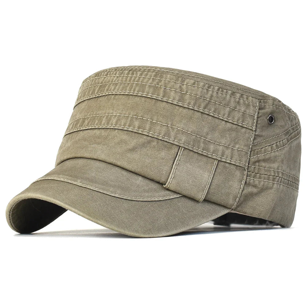 Thomas | Durable vintage cap (Khaki)